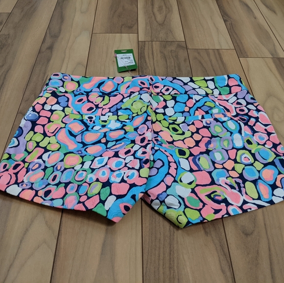 NWT! Lilly Pulitzer Ellie Shorts Gypsy Jungle Size 4 - Picture 8 of 14